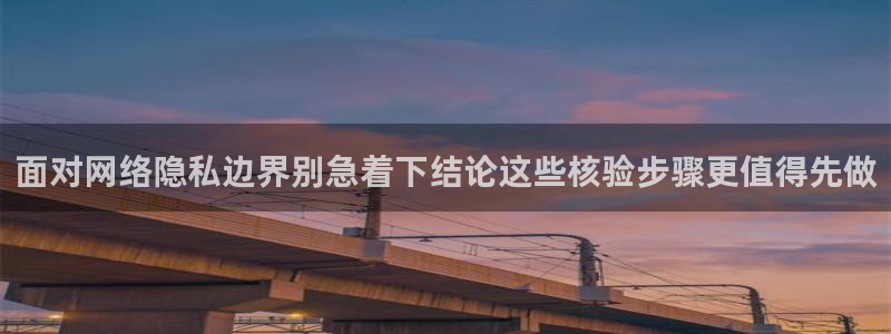 黑料爆料网络信息：面对网络隐私边界别急着下结论这些核验步骤更值得先做