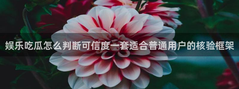 最新事件爆料：娱乐吃瓜怎么判断可信度一套适合普通用户的核验框架