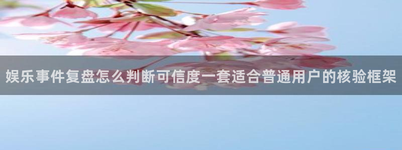 黑料爆料今日资讯：娱乐事件复盘怎么判断可信度一套适合普通用户的核验框架